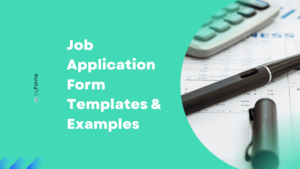 Explore job application form templates and examples