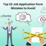 Top 10 job application form mistakes to avoid