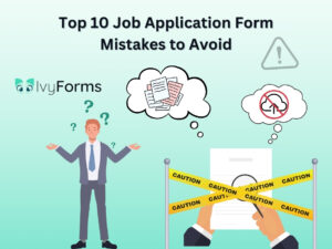 Top 10 job application form mistakes to avoid