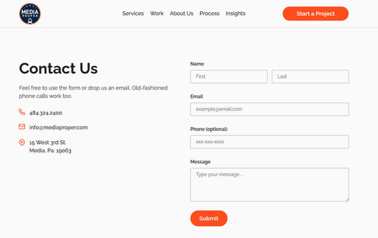 Inspiring Contact Us Page Examples You’ll Love