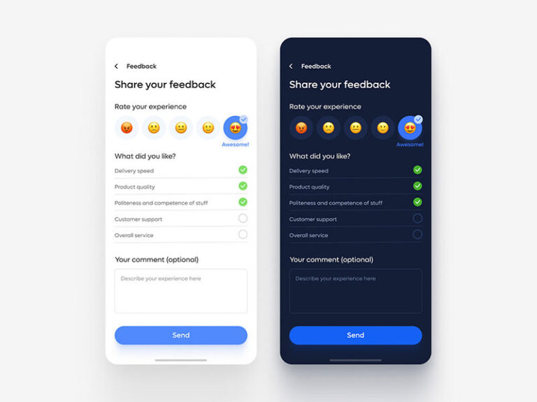 Feedback Form Examples to Improve User Experience