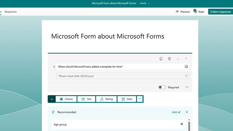 Microsoft Forms