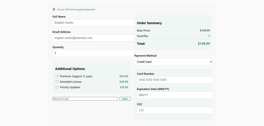 Learn how to create a WordPress payment form without a plugin