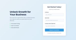 Landing Page Form Best Practices for Higher Conversions