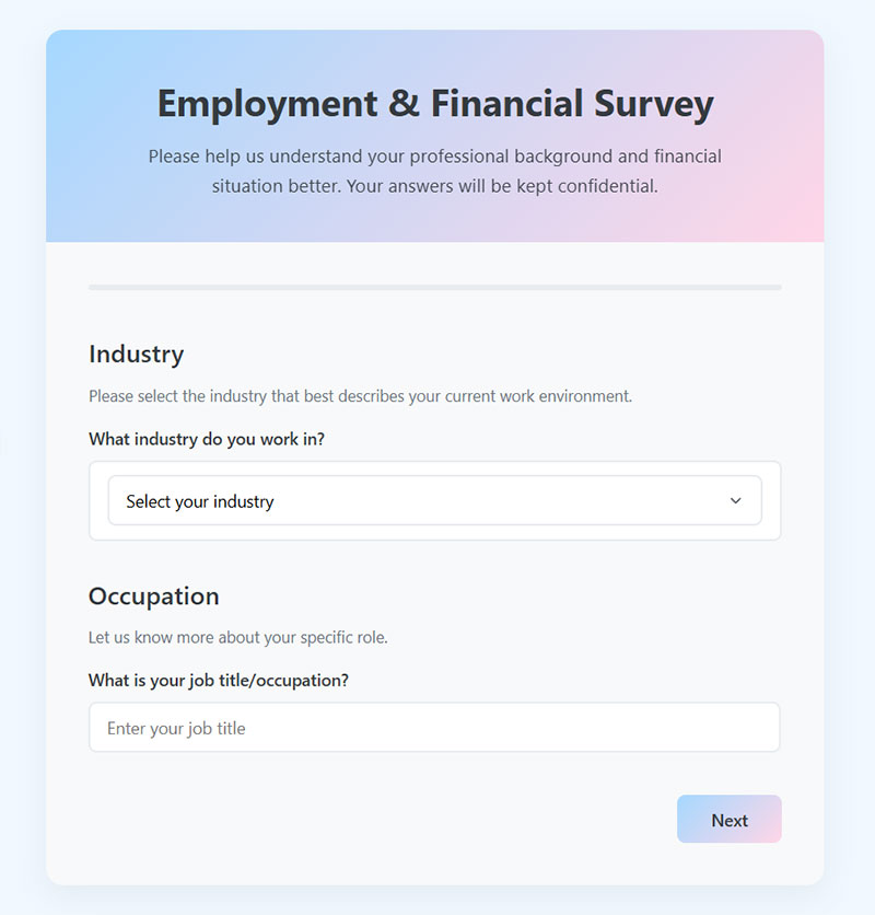 Employment and Financial
