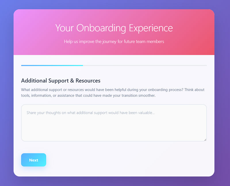 Open-Ended Feedback