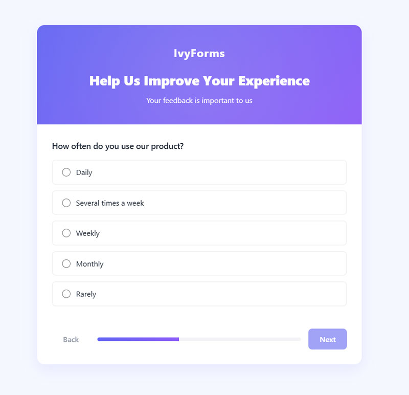 Segment-specific Questions