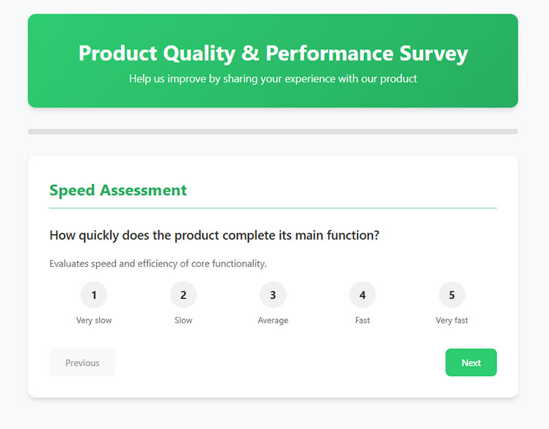 Specific Performance Metrics