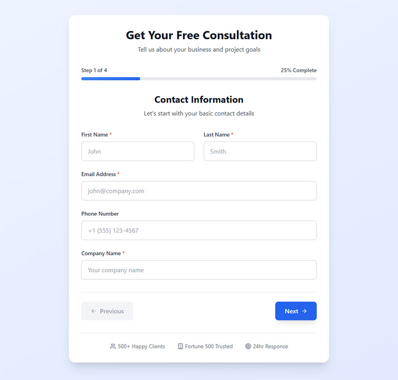 Business Information Fields That Matter