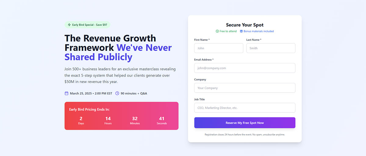 Form Field Configuration