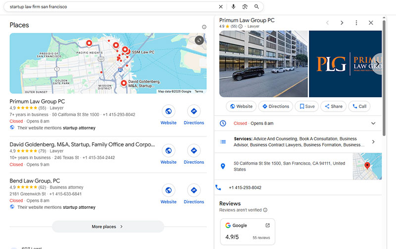 How Google Business Profile Affects Law Firm Visibility