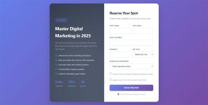 Webinar Registration Form Templates to Try