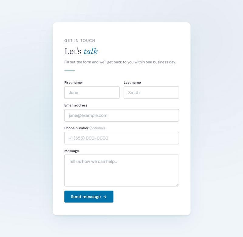 Adding Basic Styling to Your WordPress Form