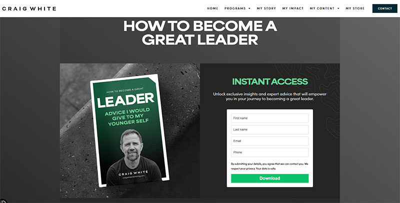 Downloadable Workbook or Worksheet