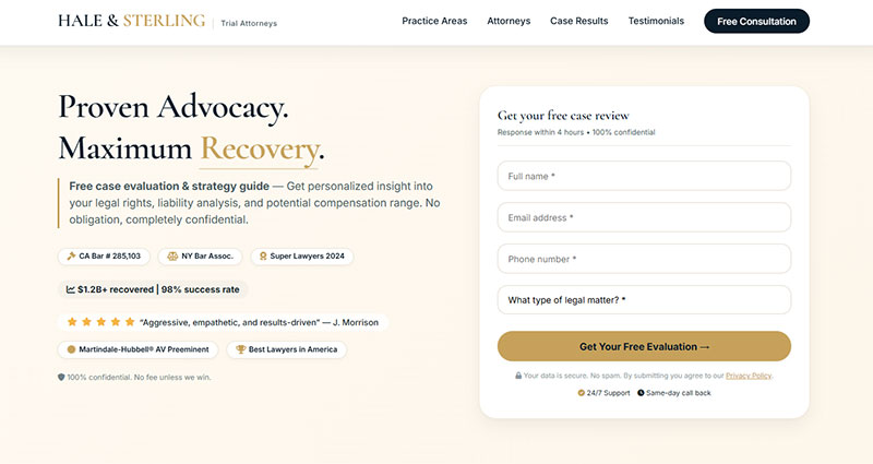 Where to Place Lead Magnets on a Law Firm Website