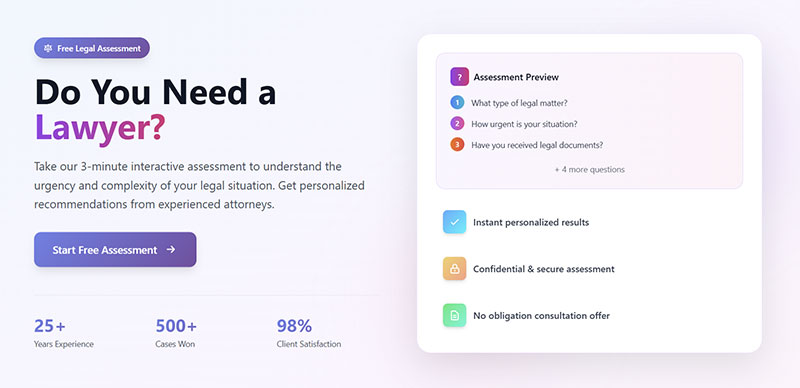 Legal Quiz or Assessment