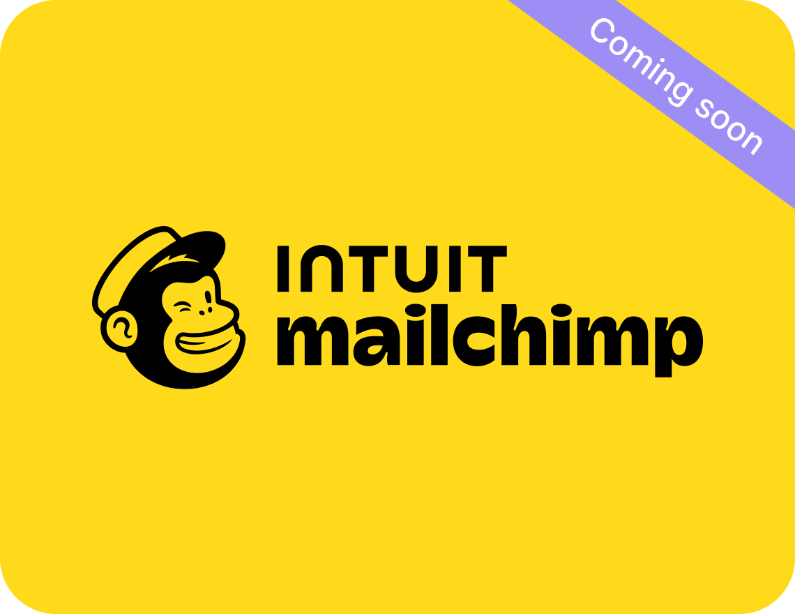 mailchimp and ivyforms integration coming soon