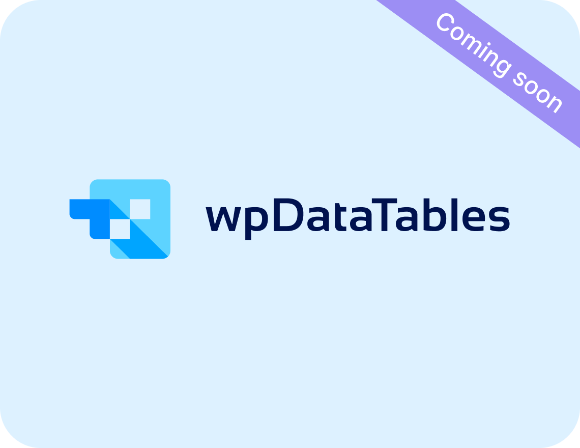 ivyforms and wpdatatables integration coming soon