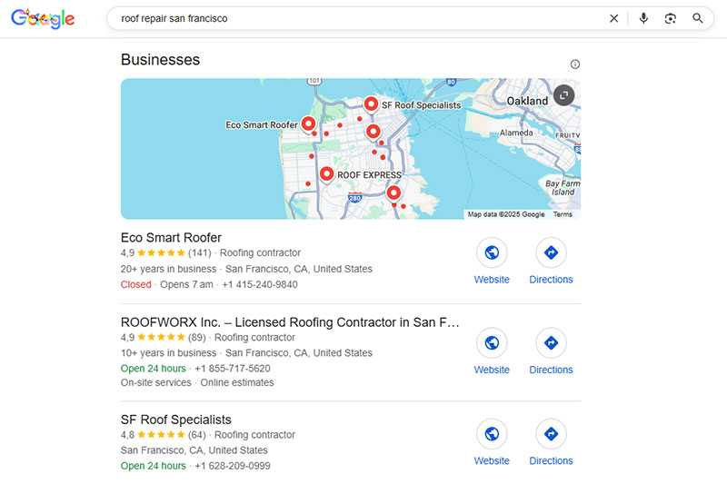 How Does Local SEO Attract Roofing Customers