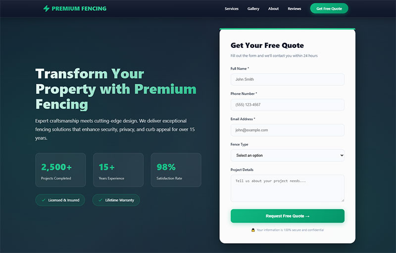 How Lead Generation Works for Fencing Companies