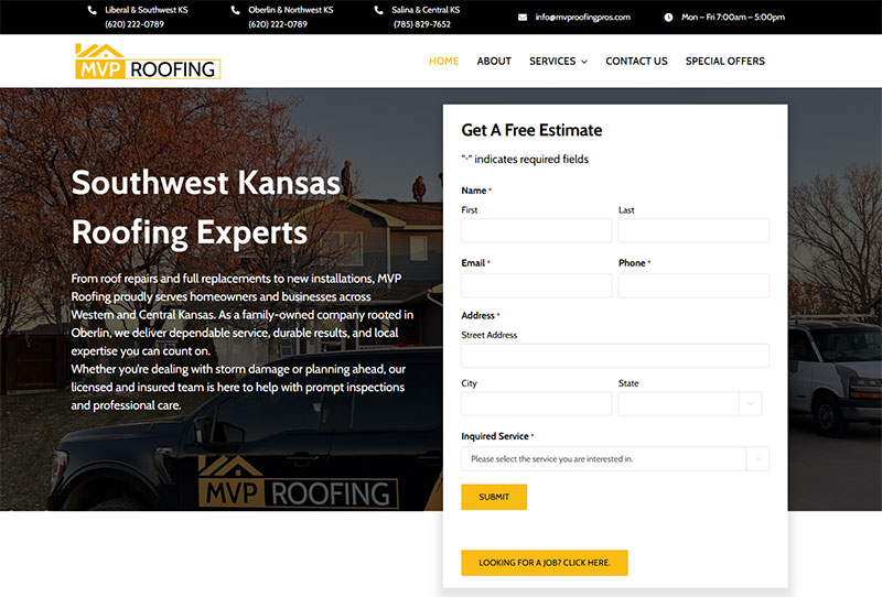 What Website Elements Convert Roofing Visitors into Leads