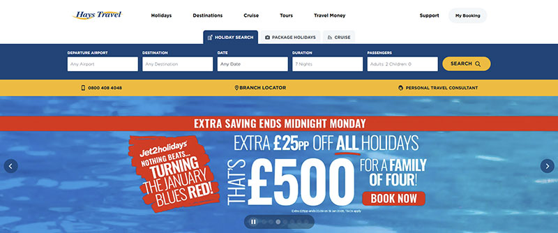 Travel agents lead gen