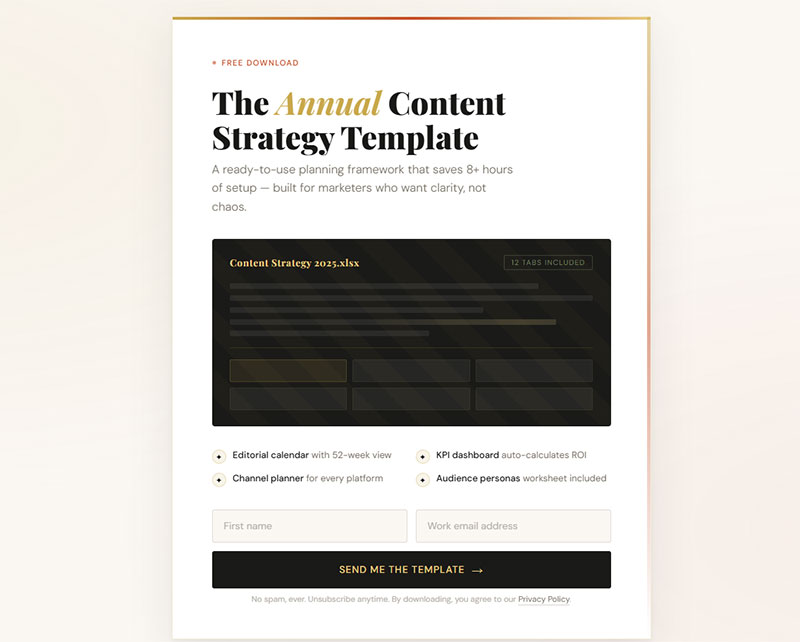 Why Are Templates an Effective Content Upgrade for Process-Oriented Articles