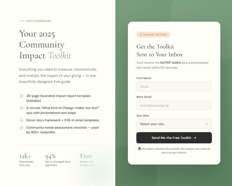 Lead Magnets for non profit