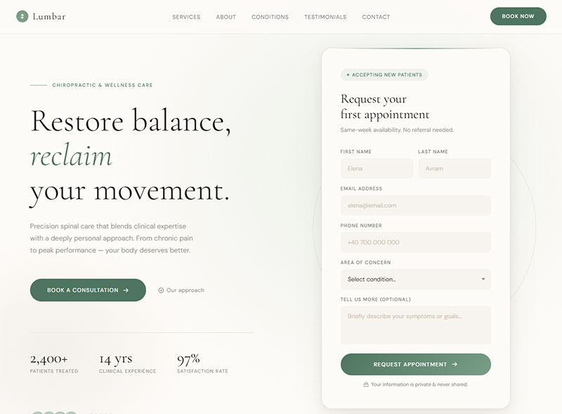 Website Forms and Chat Widgets