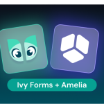 IvyForms and Amelia integration blog cover image