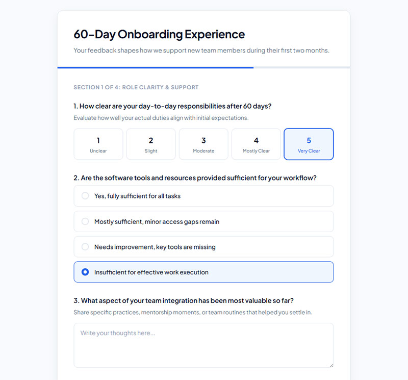 60 Day Questions