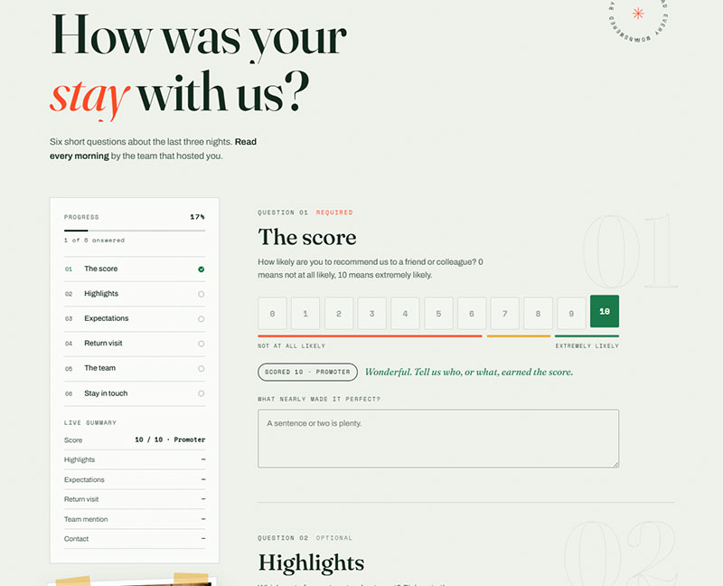 Detractor Follow-Up Questions