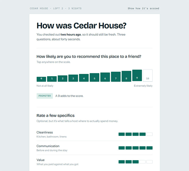 Loyalty and Net Promoter Score Questions