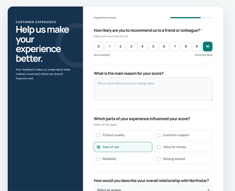 Relational NPS Questions