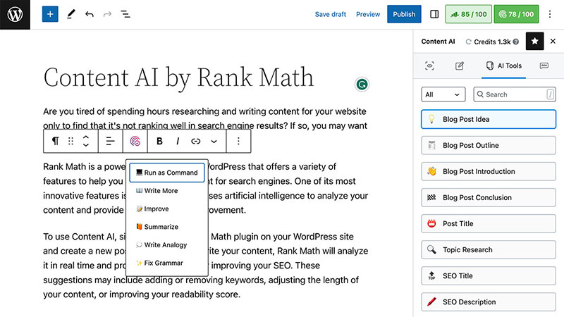 Rank Math AI