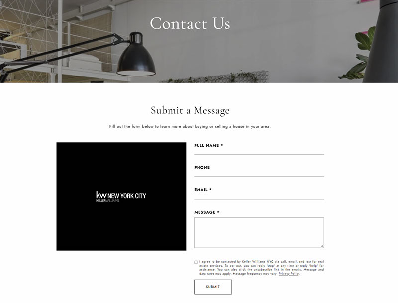 Real Estate Contact Forms