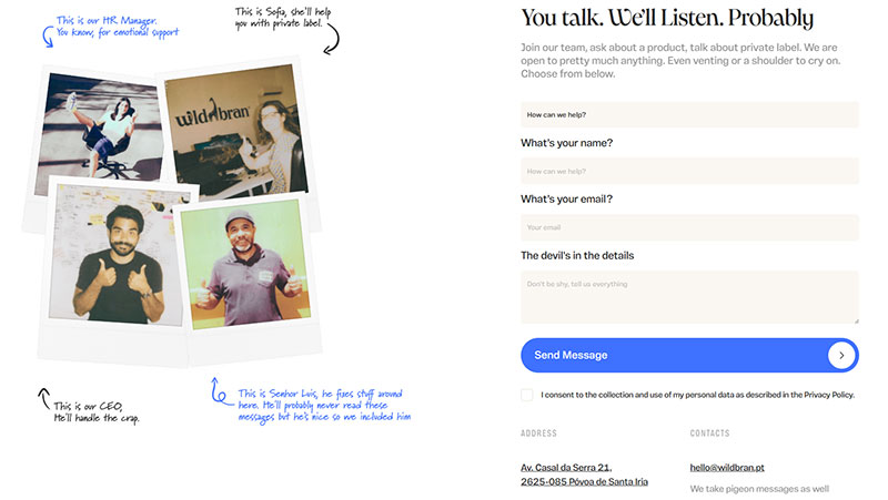 What Elements Make Up a Contact Us Page Template